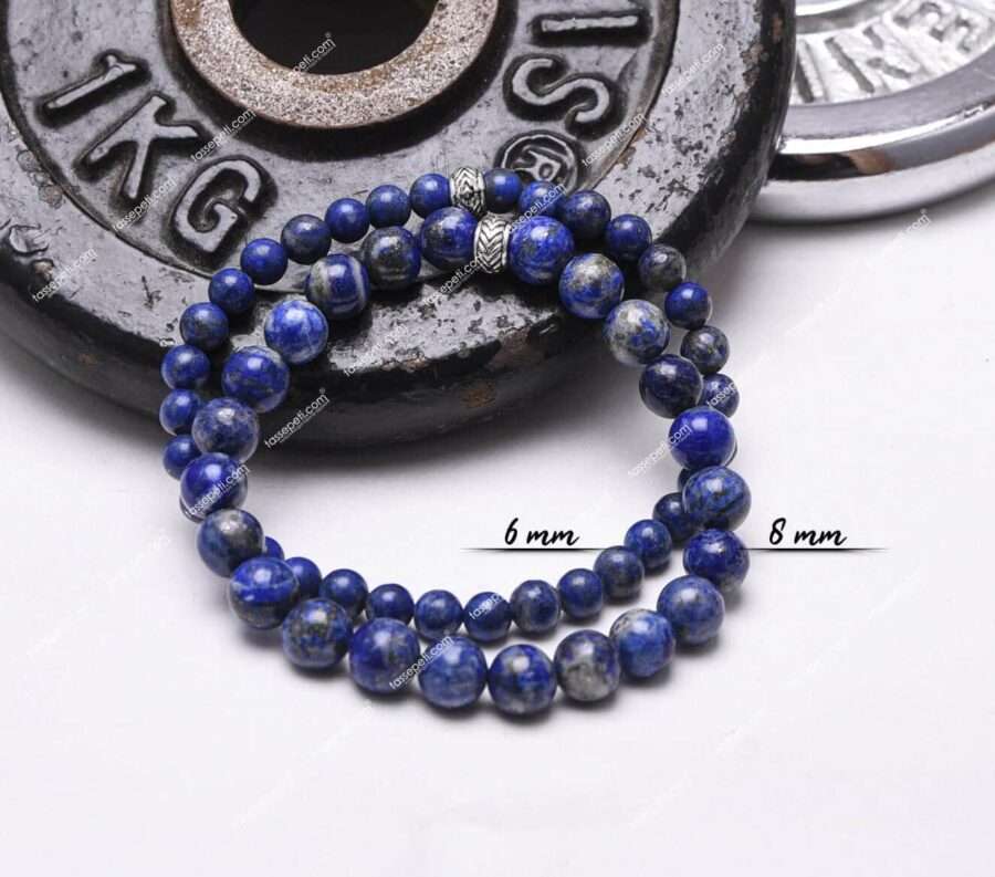 lapis lazuli doğal taş erkek bileklik