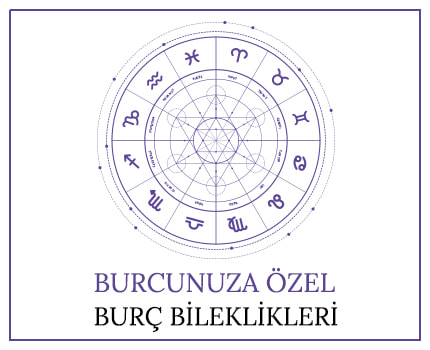 burcunuza özel doğal taş burç bileklikleri