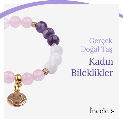 doğal taş kadın bileklikleri