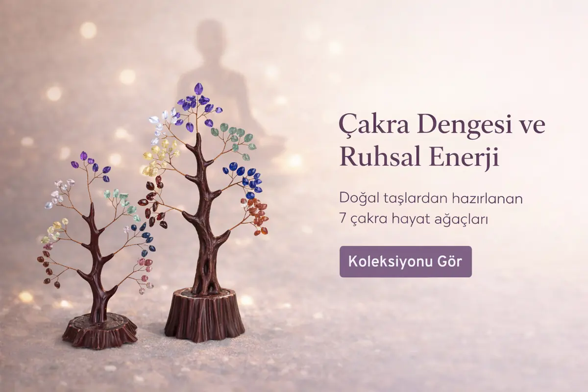 Çakra dengesi ve ruhsal enerji banner