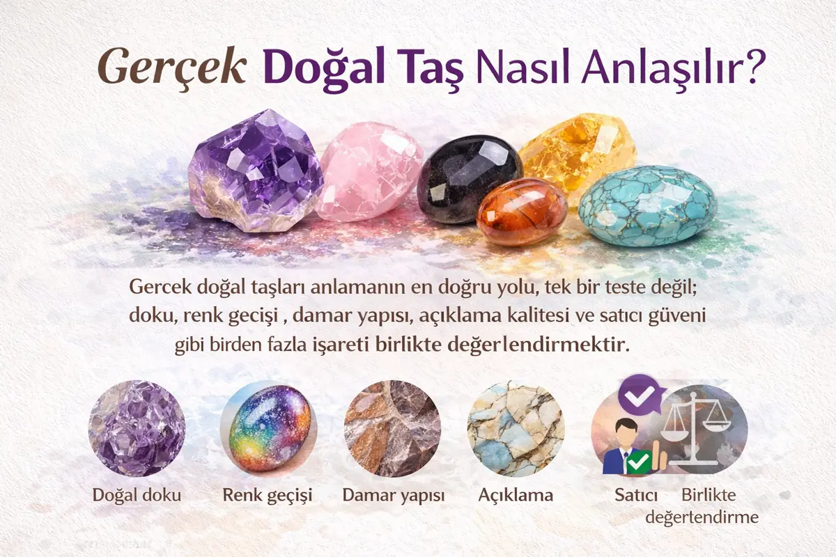 Gerçek doğal taş nasıl anlaşılır rehberi