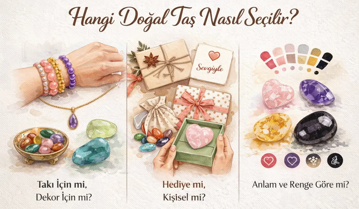 Doğal Taş Anlamları 3 Hangi doğal taş nasıl seçilir rehberi