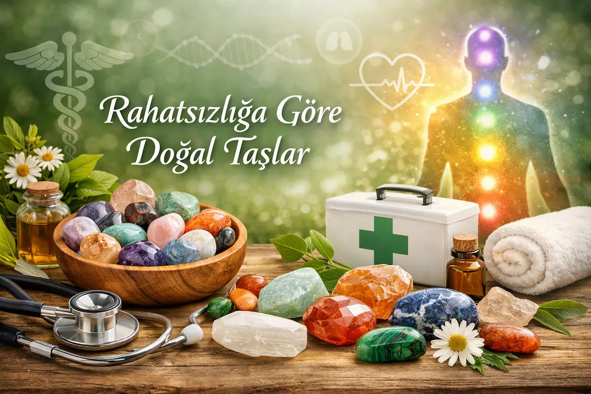 Rahatsızlığa göre doğal taşlar ve enerji taşları